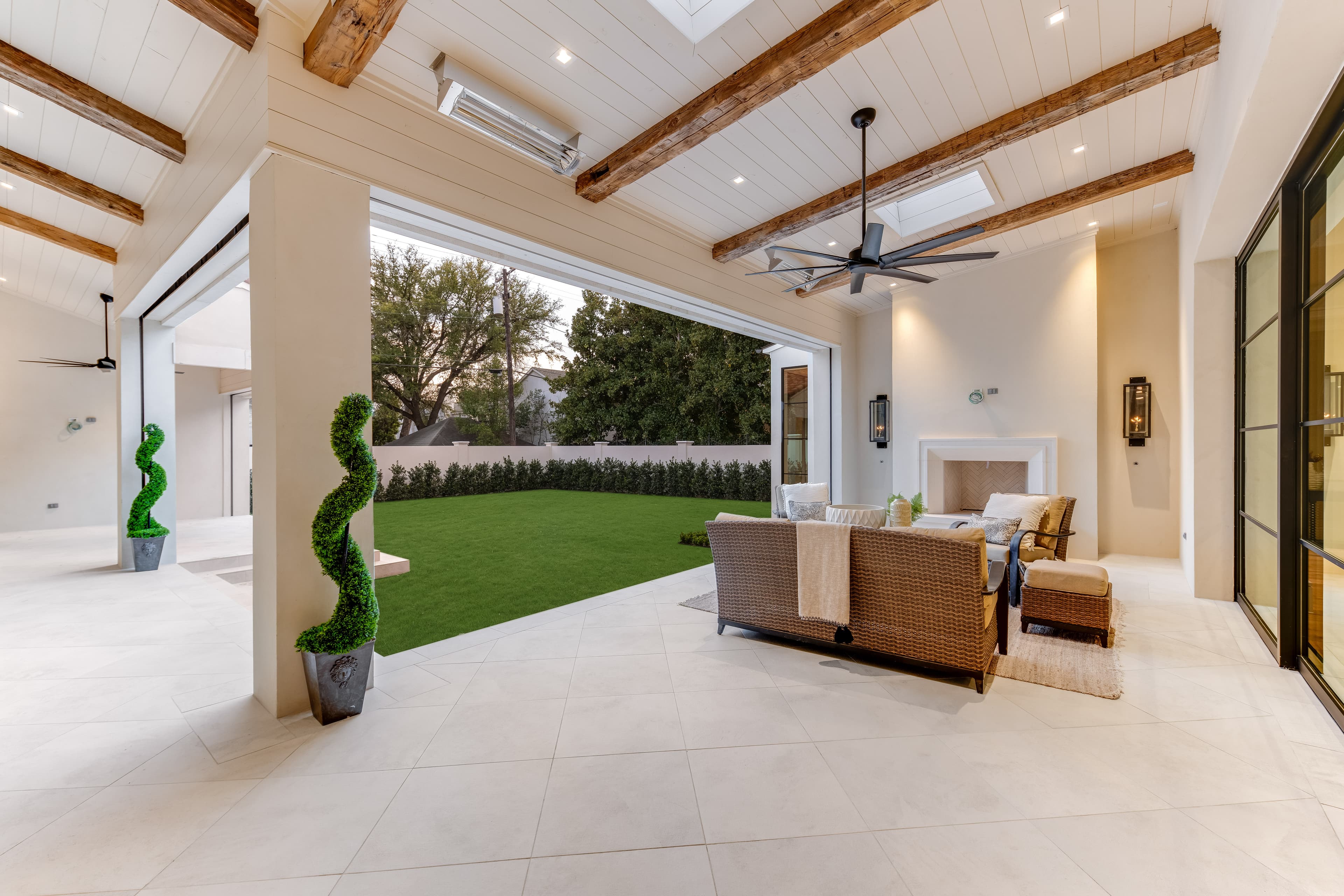 Interior architectural detail from an Alford Custom Builders project