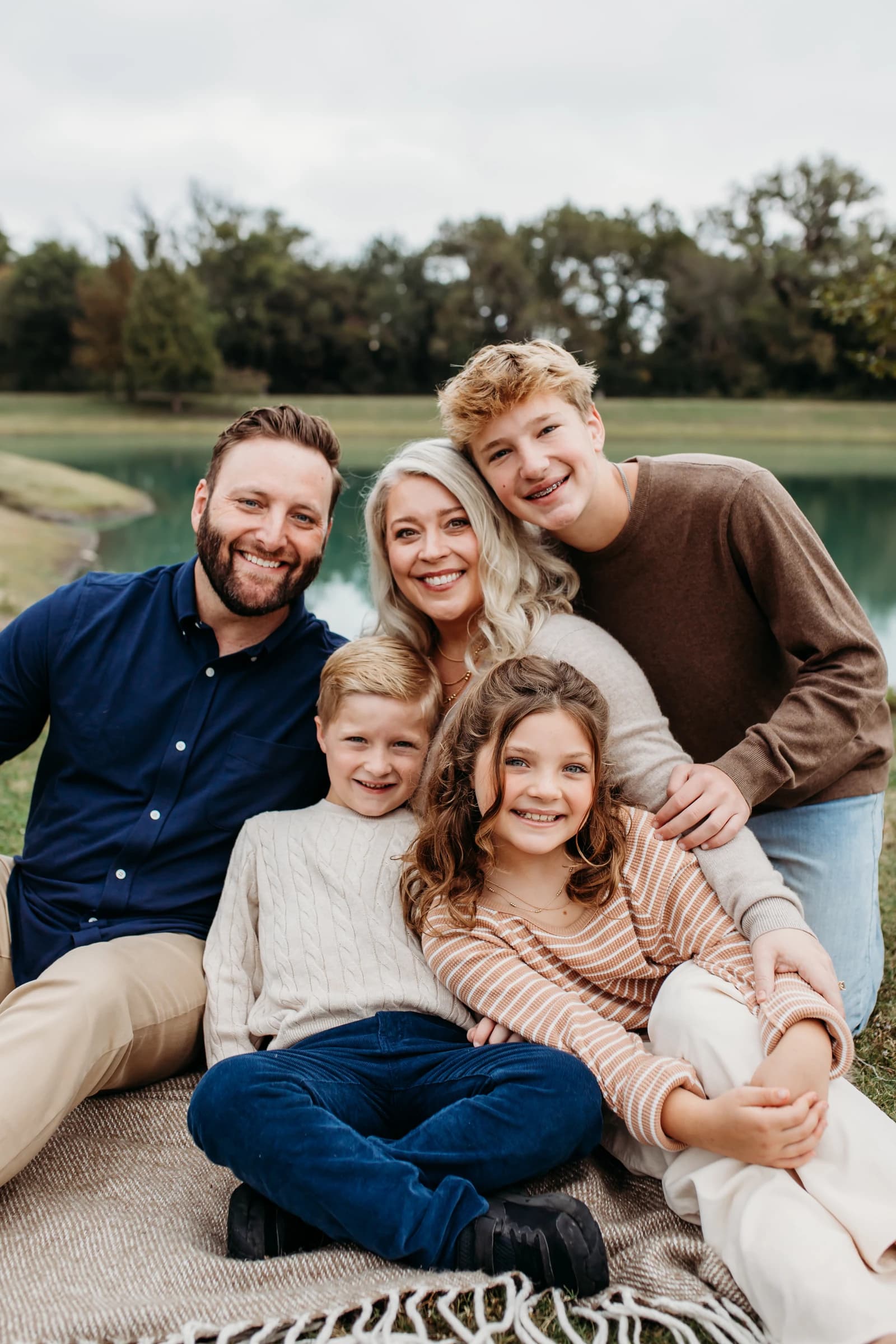 Ben Alford with his family