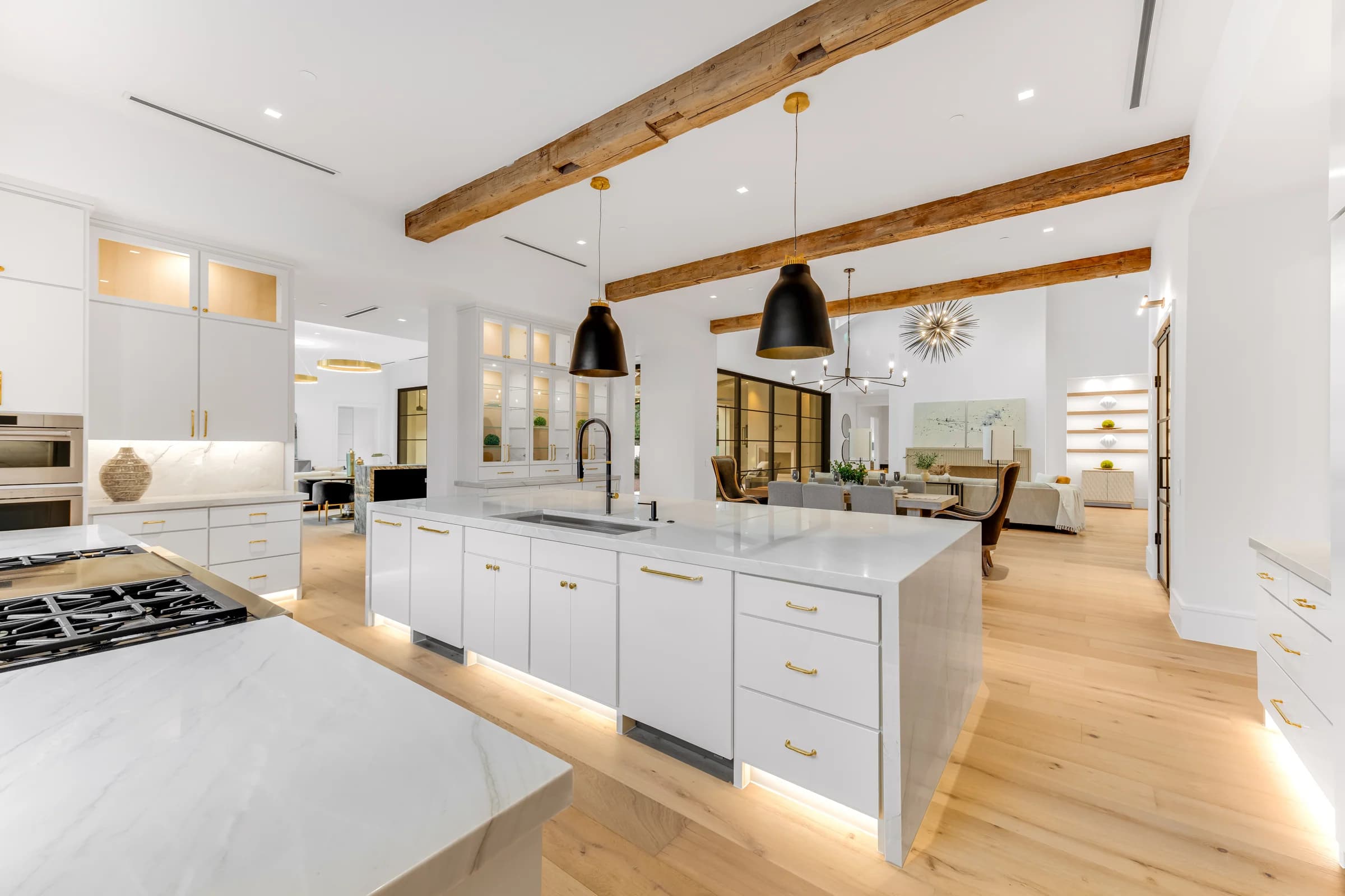 Carefully executed custom home interior by Alford Custom Builders