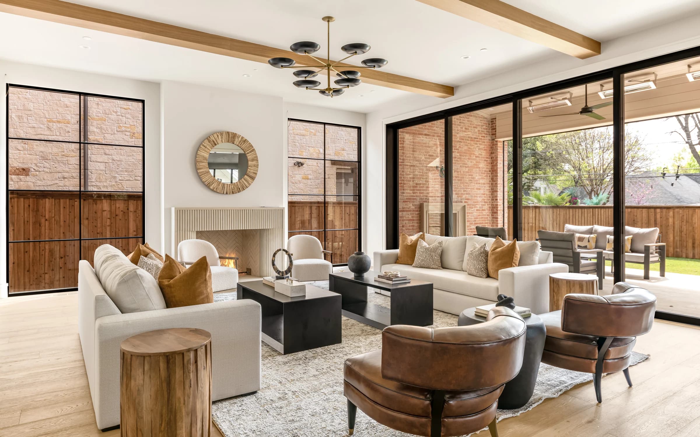 Thoughtful architectural detail in an Alford custom home
